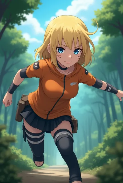 Naruto uzumaki as a sexi girl