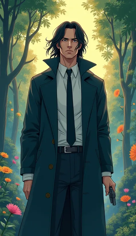 Jonathan wick ,  Screenshot from Studio Ghiblis movie DVD, retro anime, represented by Studio Ghibli, studio ghibli style  