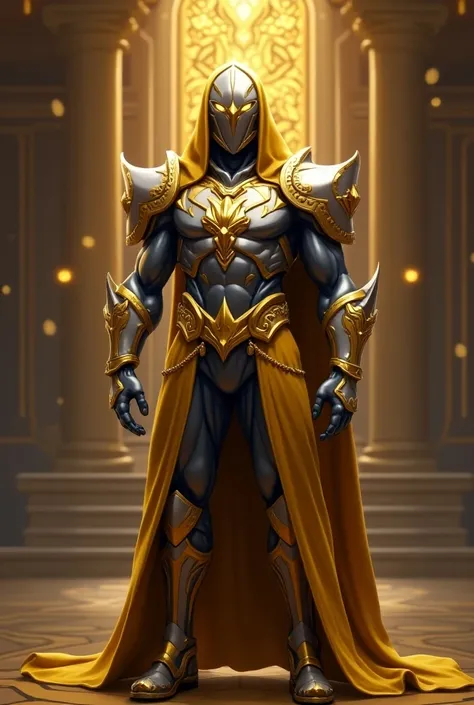 Créer une illustration pour la fusion des skin fortnite midas et argent du Cahors 