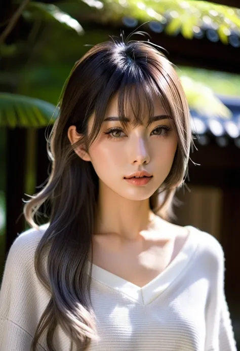 Japanese girl,Gal,Ash Hair