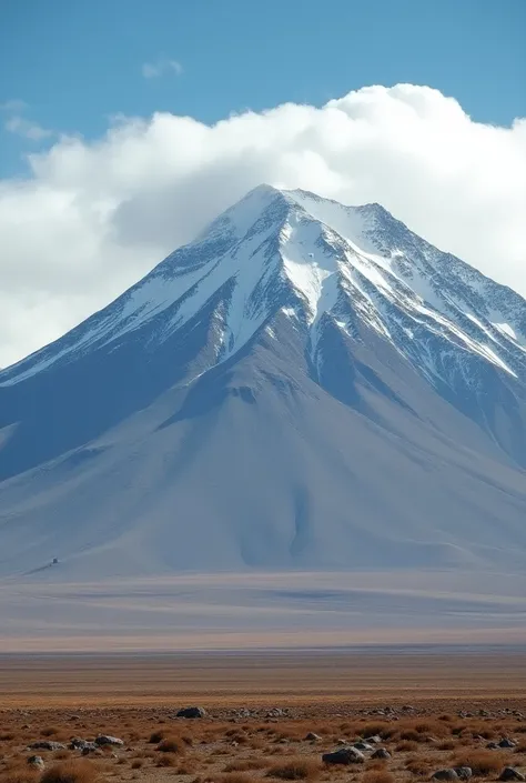 Ch`PAY: a mountain without a tip of land in the Bolivian Altiplano.