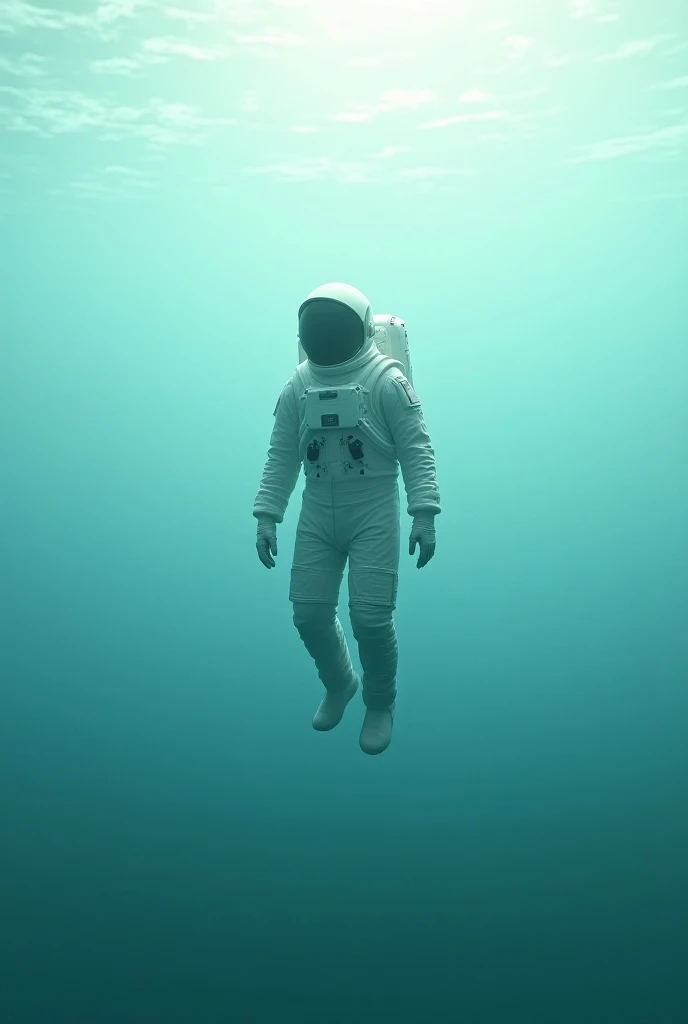 Astronaut in water