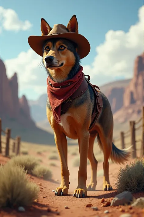 Do you have a cowboy dog 