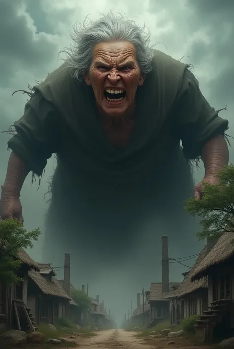 Giant Grandmas Anger








