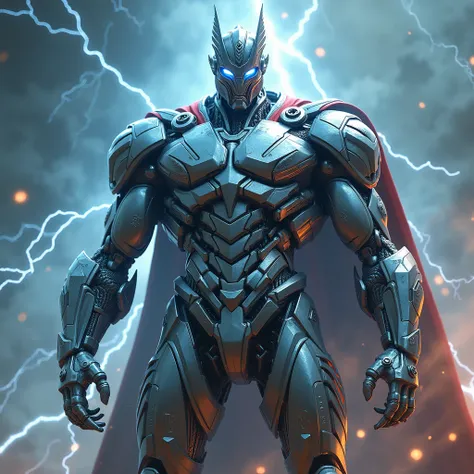 Thor looking like a transformer