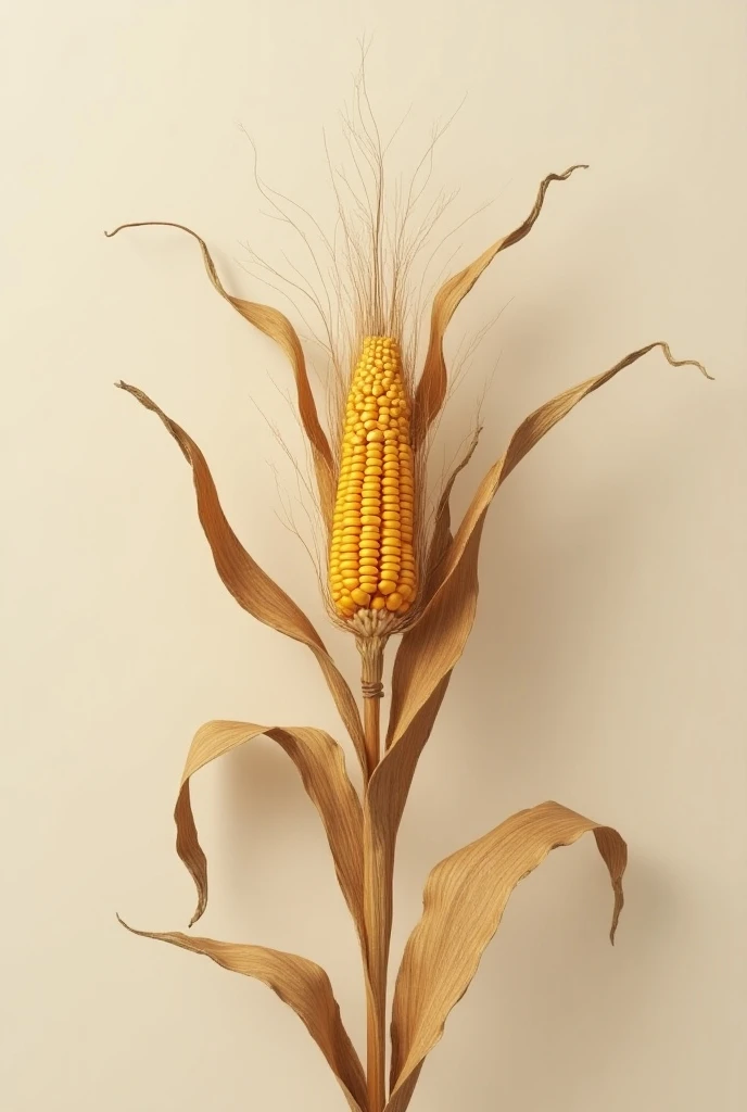  sorry of the dried corn plant, No of the corn fruit 