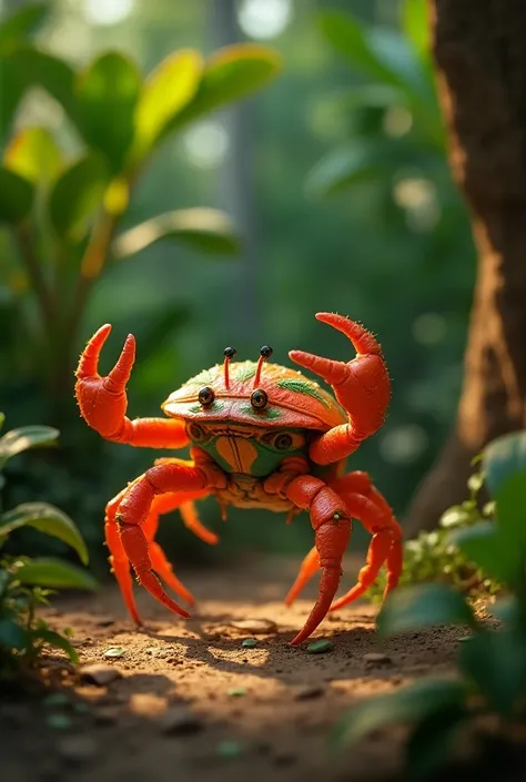 Sambeiro crab dancing in the interior of Bahia