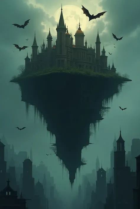  Buildings upside down,  backwards world , bats. Scenario ci za 