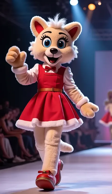 Mascot mascot fashion show