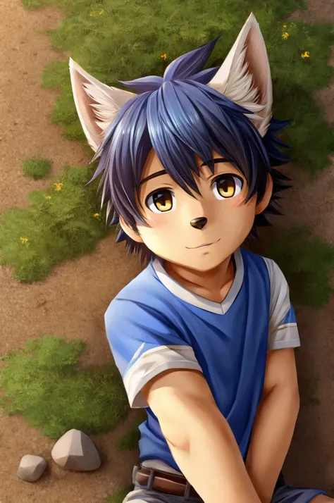 shota wolf boy