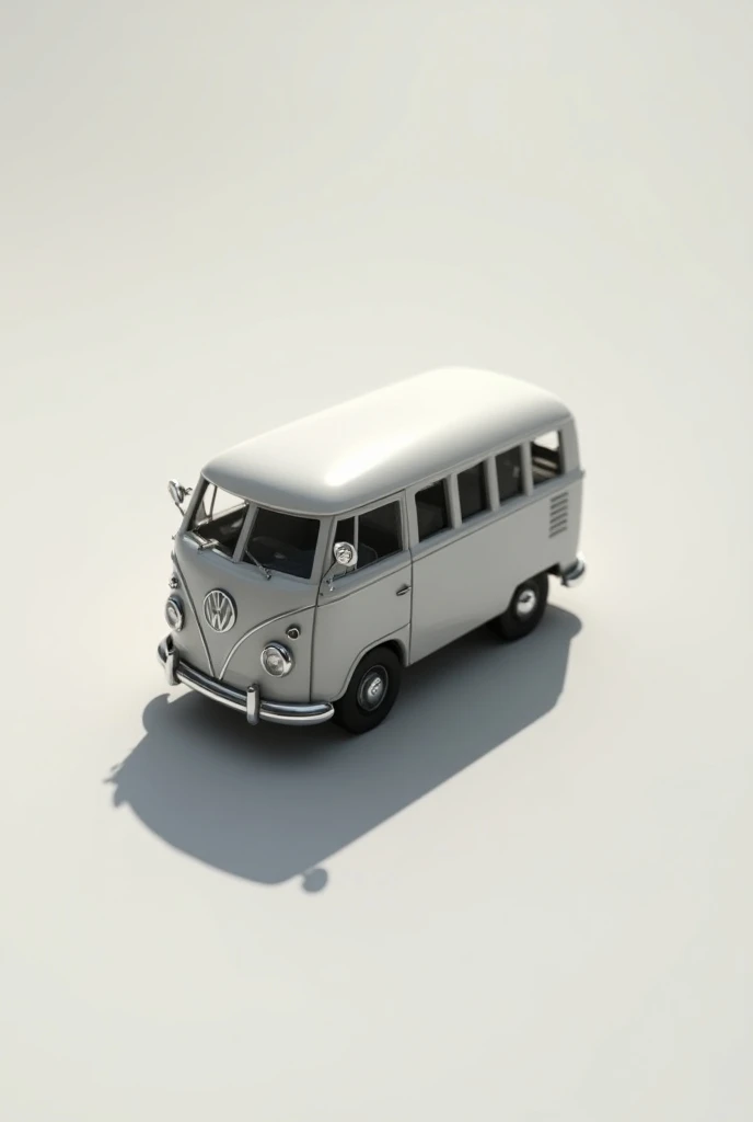 Mini bus toy model shadow image
