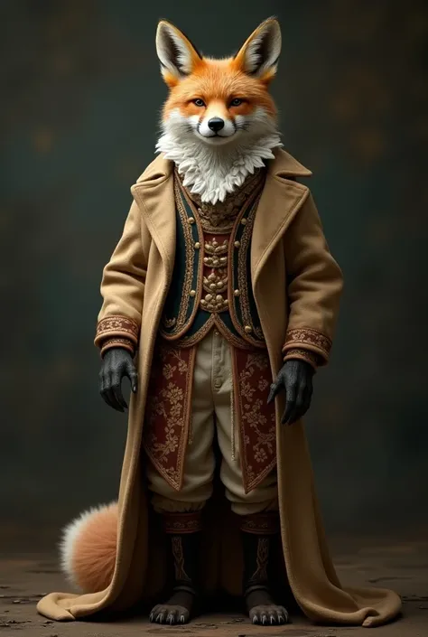 With a mix of foxes and bears
While standing like a human
Dress up in a noble way
Fox ears
Bears nose
