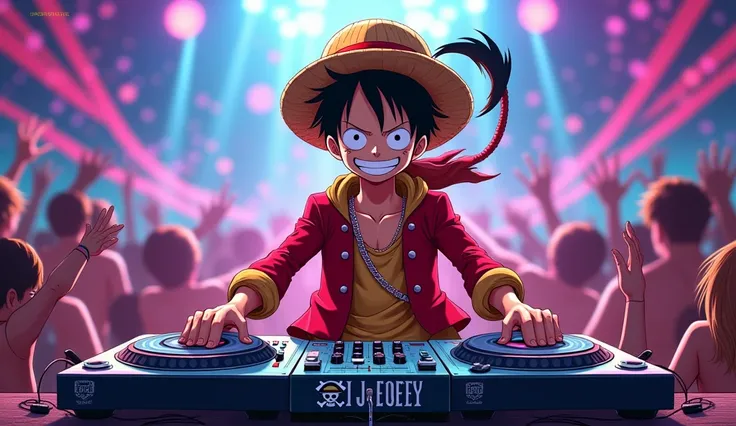 Create a dj luffy 