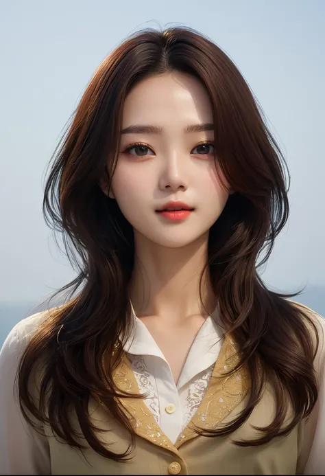 Best Quality, 8k, Masterpiece, (Portrait: 1.3), (photo realistic:1.4), (hyper realistic:1.4), Sharp Focus, looking at viewer, (smoother lighting:1.1), (increase cinematic lighting quality:0.9), realistic lighting, backlighting, light on face, ray trace, (b...