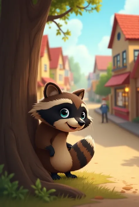 In the cozy town of Pieville, there lived a sneaky and troublemaking raccoon named Rocco. He had a polished fluffy tail and black mask surrounding his eyes. His nose twitched with excitement when it came to searching around town for his favorite thing to e...