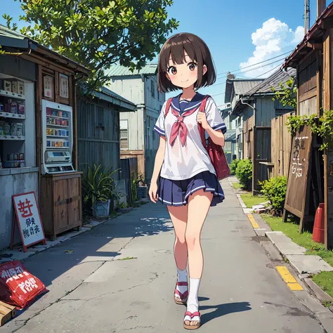 
(masterpiece、Detailed Anime)、((Three cute girls、Three elementary school girls、Summer clothes、にぎやかでfun))、( housing complex、Abandoned Port Town、General store、Battleship Island:1.2、Vending machines、garbage、Use waterways)、(Poor conditions)、(smile、fun)、smile、 ...