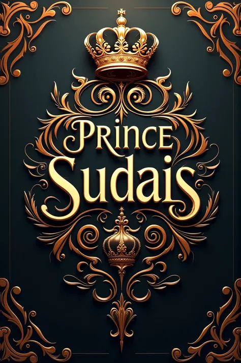 Generate a stylish name design of "PRINCE SUDAIS"