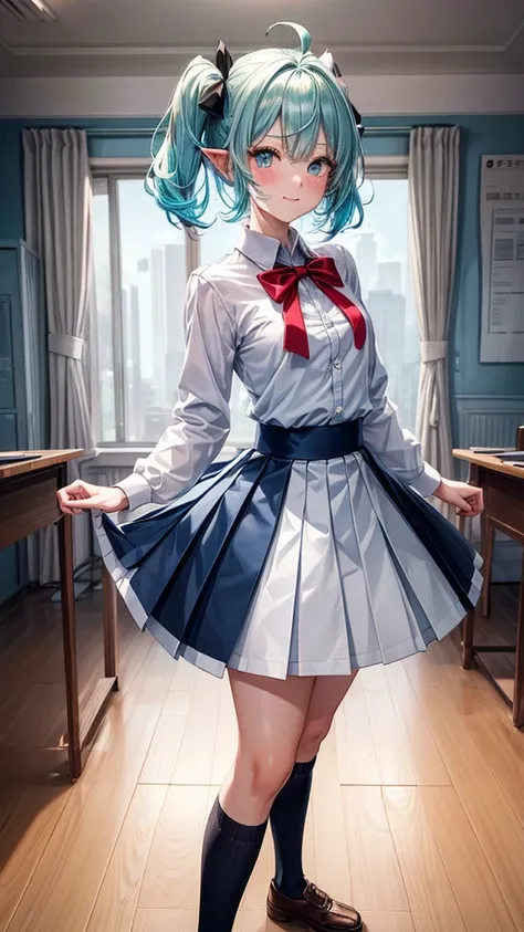 full body,
(pretty girl,,:1.5),Alone,
break
(light blue hair, [(gradient hair from light green to light blue:1.4):0.5],(light blue inner hair:0.6)wavy hair,short hair,ahoge,)
break
細い眉毛、(cyan eyes,big eyes,feature double highlights),(double eyelids,subtle ...