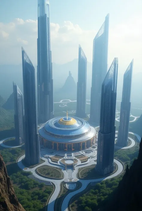 In The Gleaming Tower Of Nova Polis, a Futuristic Rendition Of Estovakian-Emmeria Kingdom, Every A skyscrapper is not just Symbol of  wisdom and Unity but this also Living Hub of Harmony Humanity. A Electric Power Facility with Nuclear and Geothermal Energ...