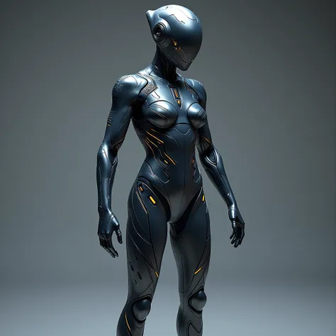 A second-skin space Mass Effect style outfit