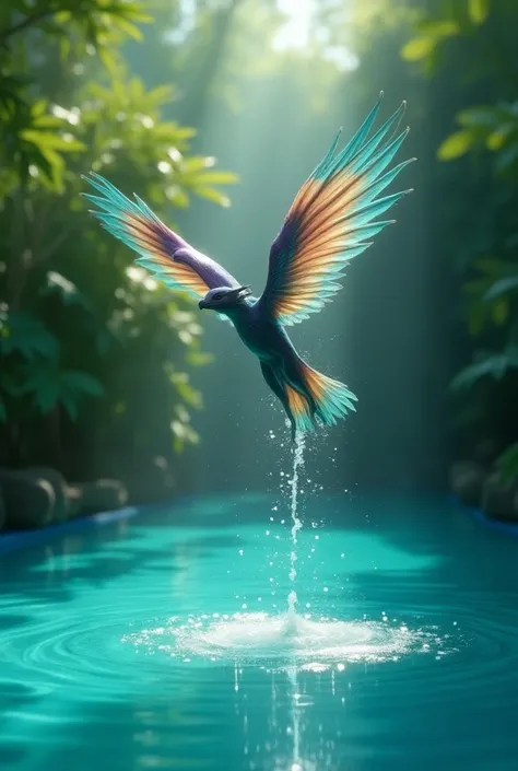 fly in pool