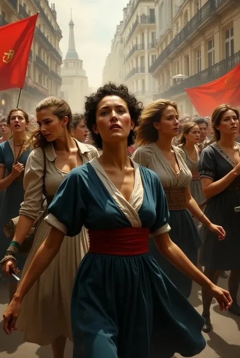 Set the 2D French Revolution the Womens Struggle as a backdrop