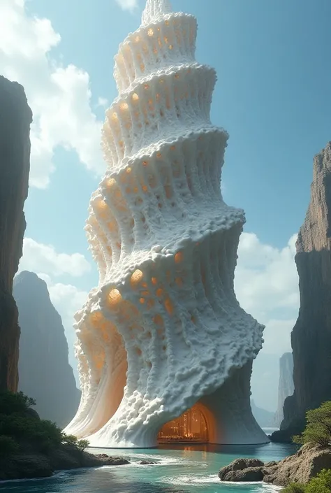 create shell structures for tower