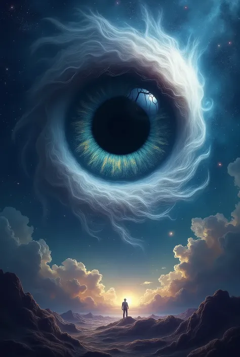 Galactic eye,landscape