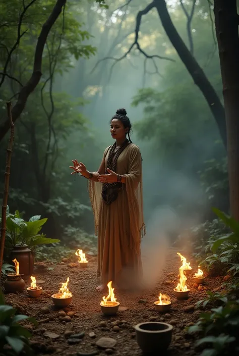 shamanism:  Shamans are spiritual leaders who perform healing rituals and communication with spirits, using herbs and dances to establish connections with the spiritual world .