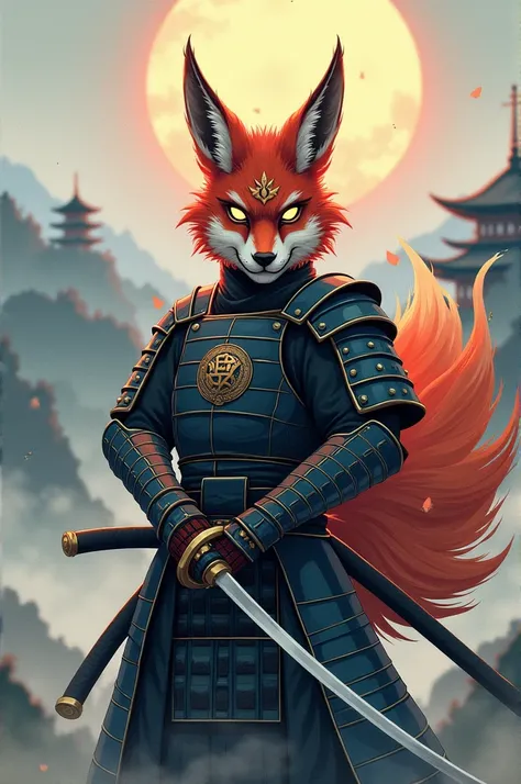 Kitsune samurai anime