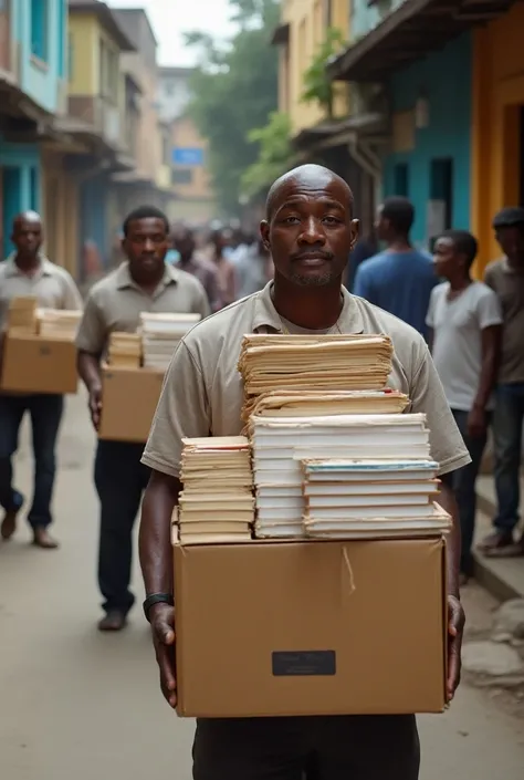 delivery of collection material to the community 
