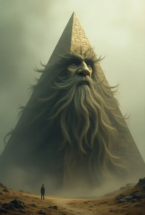 Masliw pyramid with a beard