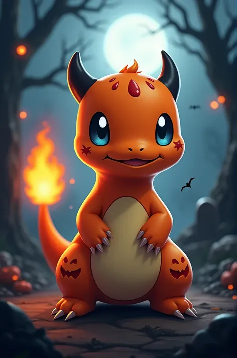 Un Charmander de Halloween 