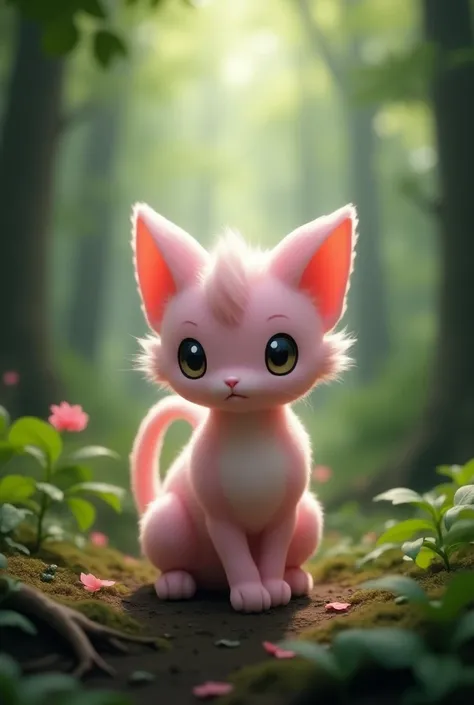 live action movie,realistic.Mew.