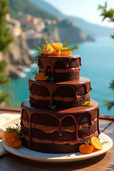 Capri chocolate cake 
