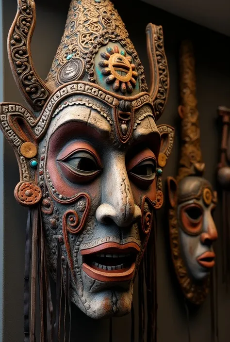 Masks from the history of rites and traditions of Huarochirí 