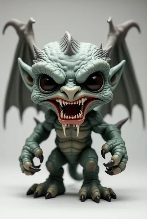  Funko Pop figure design of a Gargoyle (funny, terrifying) (Like the design that goes on the box , image without background
