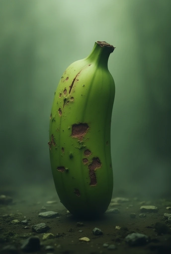 Abuse in green banana fruit 
