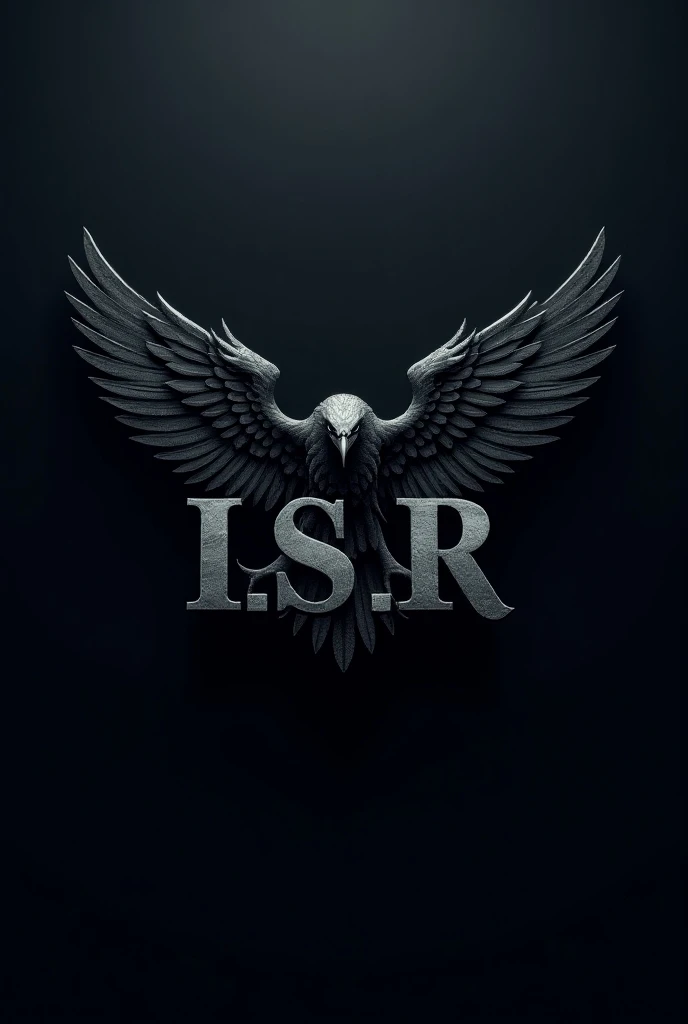 
 CREATE A MILITARY-LIKE LOGO THAT HAS THE ABBREVIATIONS I.S.R WITH A DARK MILITARY EAGLE 
