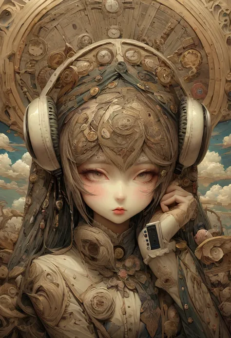 haz un diseño que represente ``hours on the phone are destroying your mind´