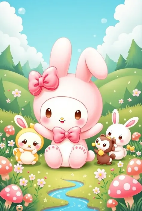 My Melody and Friends png