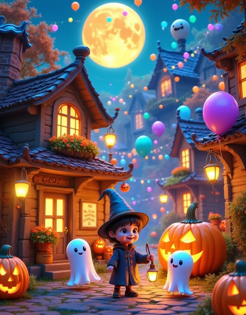 3d Halloween Fun-Trick or Treat - 3d 万圣节趣味不给糖就捣蛋