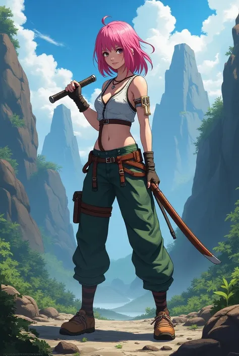 Sakura haruno en version Hunter x Hunter