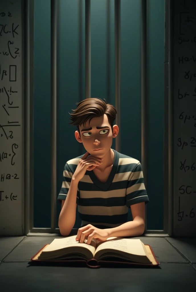 a mathematician in jail for an animated mathematical monopoly
