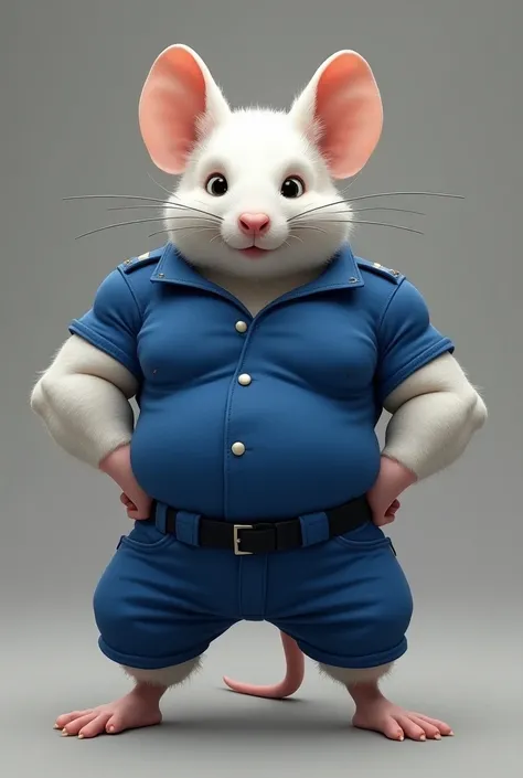 White mouse
Macho
 Blue uniform