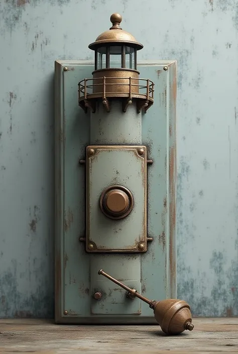 Light switch inspired by a sea lighthouse