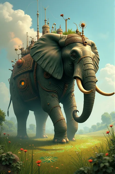 Elephant turbo grass printer