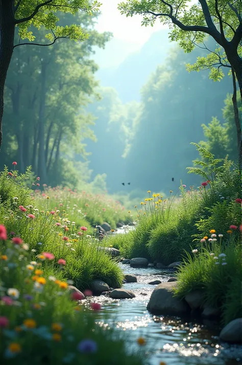 Beautiful nature video of 5 minute