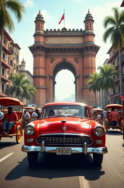 Dehli red ford and dehli gate india