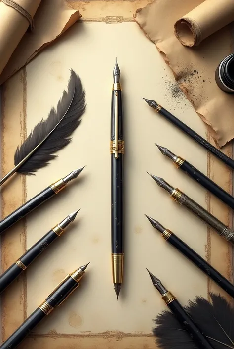 "From Quills to Modern Pens: A Journey Through Time!"
"Explore the fascinating history of pens—from ancient quill feathers to the sleek pens we use today."